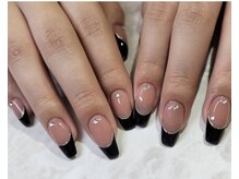 パーミル アイ アンド ネイル クマモト(permille ‰ eye&nail Kumamoto)/フレンチネイル¥6000