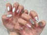 【ハンド】SNSで大人気☆うるうるマグネットネイル  ¥6600