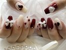 クリスマスネイル