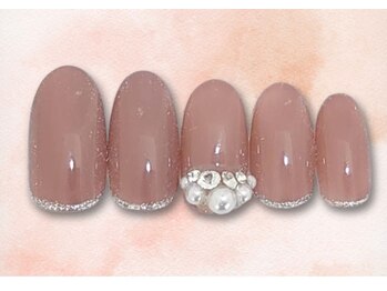 アイラッシュアンドネイルサロン カンカ(Kanka)/３月キャンペーンネイルC￥6800