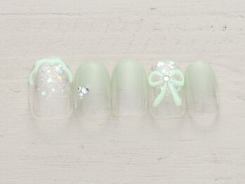 ノーネイル 自由が丘(NO NAIL)/リボン ￥4990