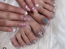 押し花ネイル
