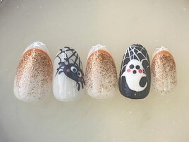 ハロウィンネイル