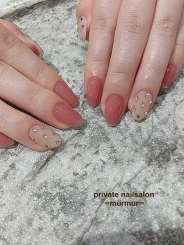 プライベート ネイルサロン マーマ(murmur)/ビジューネイル