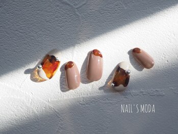 ネイルズ モダ(NAIL'S MODA)/10月の新作1/べっ甲