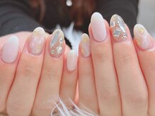 バーロ ビューティールーム(Balo Beauty Room)/乳白ネイル　三軒茶屋