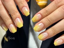 エクラス 銀座(Heclats)/イエローネイル/グラデーション