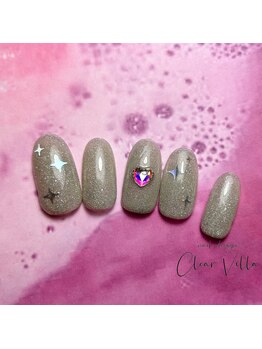 ネイルサロンクリアヴィラ(nail salon clear villa)/Y2Kネイルコース¥7990