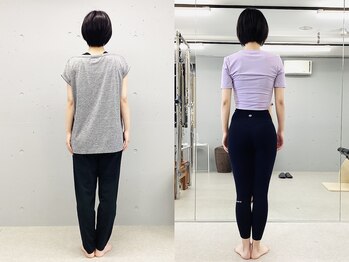 イレ 名古屋栄(ile)/5回でO脚と肩の左右差をリセット