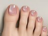 【Foot】ミラーorオーロラorユニコンネイル¥5500 
