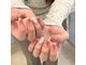 ネイル アンド アイラッシュ フルール 横浜店の写真/何度でもオフ無料/21時迄営業★夏の華やかアートはやり放題定額コースで気分もUP♪ニュアンス系も対応！