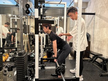 ミスプロ(M'spro)/パーソナルトレーニング風景