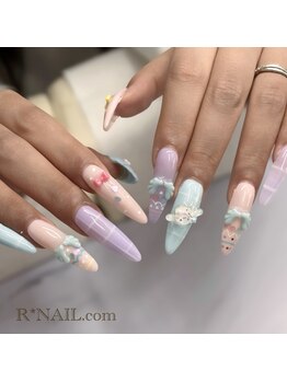 アールネイルドットコム(R*NAIL.com)/スカルプ持ち込みデザイン