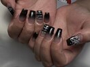 【個性派】エアブラシblackグラ