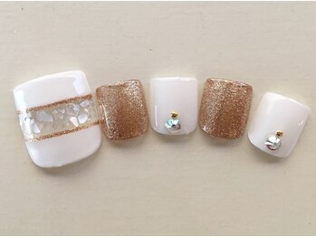 ネイルサロン リーチェ(Riche)/フットジェル定額/9,800円コース