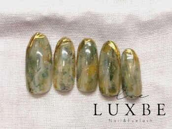 ラックスビー ネイルアンドアイラッシュ 阿倍野ルシアス店(LUXBE)/ＬBデザインコース