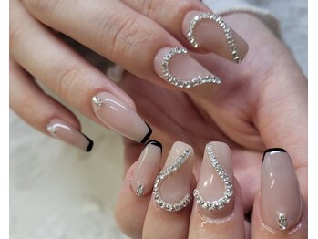 パーミル アイ アンド ネイル クマモト(permille ‰ eye&nail Kumamoto)/持ち込みパーツ