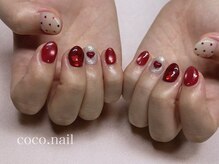 ココネイル 吉祥寺(coco.nail)/バレンタイン　ハート