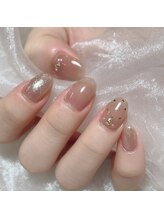 キャンディベース フクシマ(Candybase Fukushima)/キュートなオフィスネイル