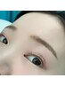 まつげパーマ（上下）&アイブロウ《wax使用》￥11000 コーティング付