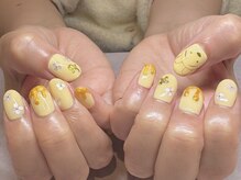 パープルの爪屋/はちみつとろり！おでかけネイル