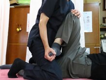 きのうち整体道の雰囲気（全身整体コース　股関節・骨盤を調整）