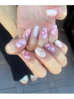 トータルサロン 白べぇーっ プラス/☆ハートネイル☆