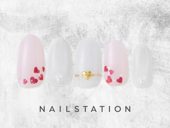 ネイルステーション 渋谷マークシティ店(NAIL STATION)/ちゅるんマグネイル／パラジェル
