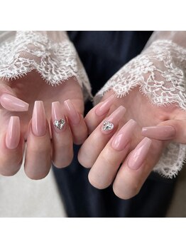 nail.S東花園店 ワンカラー/パラジェルネイル/マグネット/フィルイン/長さだし/フット/長さだし/ワンカラー/ロング