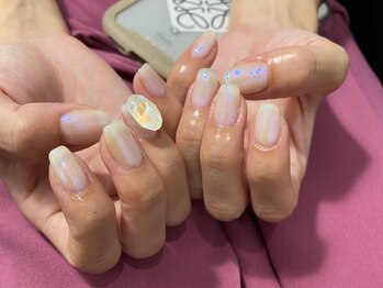 シェリーラメール 渋谷(cherielamer)/オーロラネイル ¥6,700