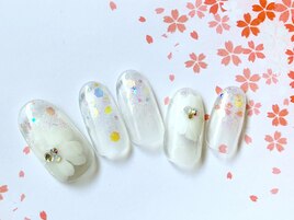 フラワーネイル