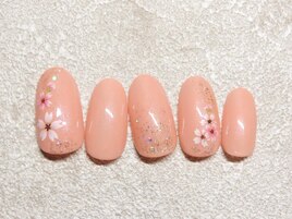 simple nail ¥5500