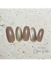 ネイルサロンクリアヴィラ(nail salon clear villa)/simple &nbsp;Officeコース¥5990