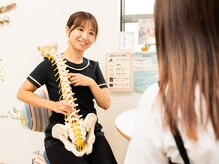 カイロプラクティック 骨盤屋さんの雰囲気（痛みや不調を繰り返さないためのケア方法もお伝えしています）