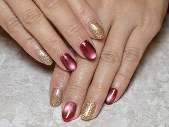 シンプルアート★ボルドーマグ