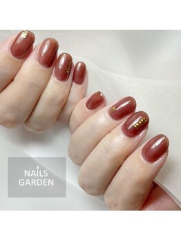 ネイルズガーデン(NAILS GARDEN)/シンプルネイル
