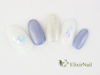 エリクサーネイル 神田(Elixir Nail)/シンプル / クーポン使用