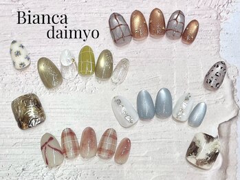 ビアンカ 天神大名店(Bianca)の写真/《シンプル～トレンドデザイン、豊富にご用意♪》初回オフ無料/カラーチェンジ◎ネイルをお得に楽しめる☆