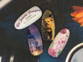 新メニュー☆プリントネイル