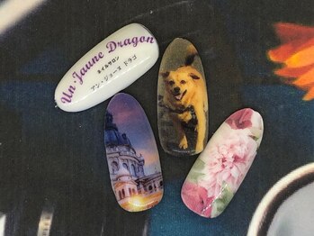 アン ジョーヌドラゴ/新メニュー☆プリントネイル