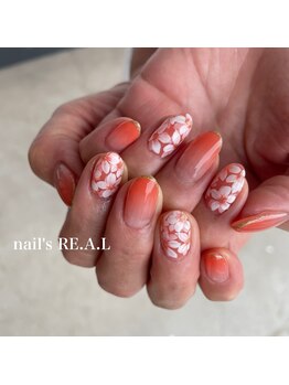 ネイルズリアル(nail's REAL)/フラワーネイル