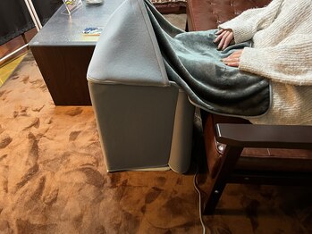 ハチテンヨン(8・4)/足元のホットヒーター