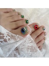 リンドネイル バイ モカ アンド ララ(Lind nail by moca and LaLa)/3Dフットネイル