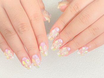 ローブセカンド(L'aube 2nd)/ジェル◆オーロラネイル