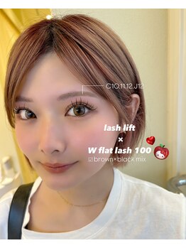 エム バイ プティパ 水戸内原店(M by petit-pas)/パーマ×Wフラット１００本