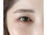 美眉アイブロウwax+まつげパーマ上