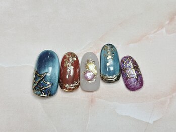 アルク バイ ネオリーブ 荻窪店(arc by neolive)/10月定額/ハロウィンネイル