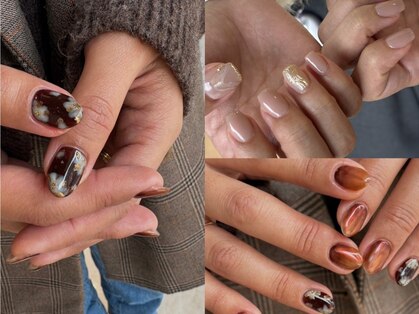 【マグネット/ニュアンス/シンプル】ネイルサロン Albaの写真