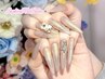 【新規限定・チップ長さ出し】ワンカラー☆パーツ付き￥9480 →￥8900
