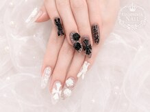 シンデレラネイル(CINDERELLA NAIL)/【チップ長さ出しネイル】